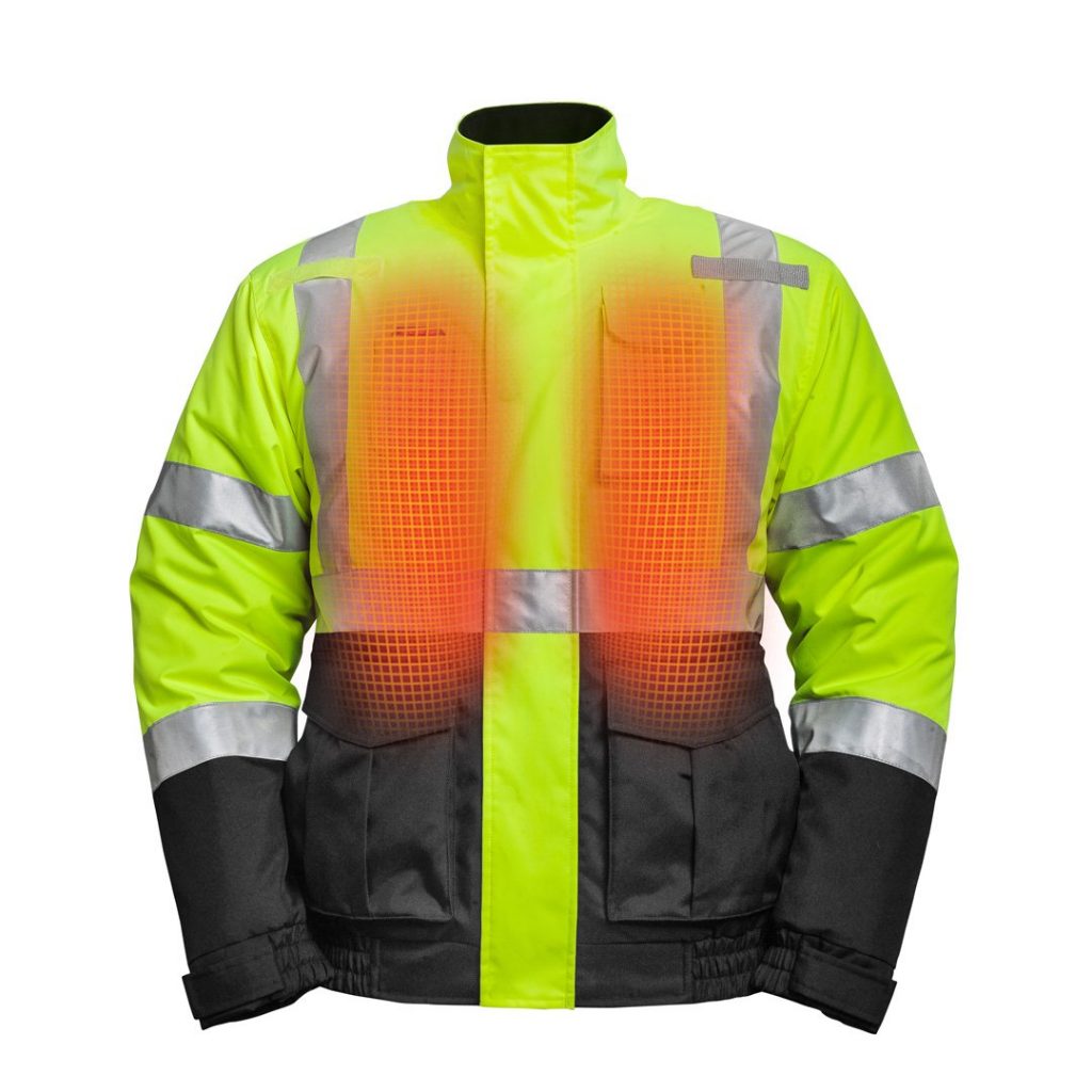 HighViz Workwear Heated 7.4V Jacket SouthernX Tough Work